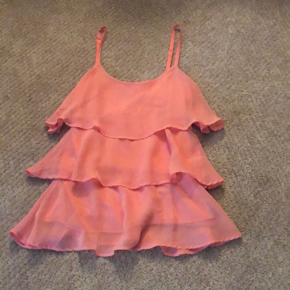 Spaghetti strap tank top